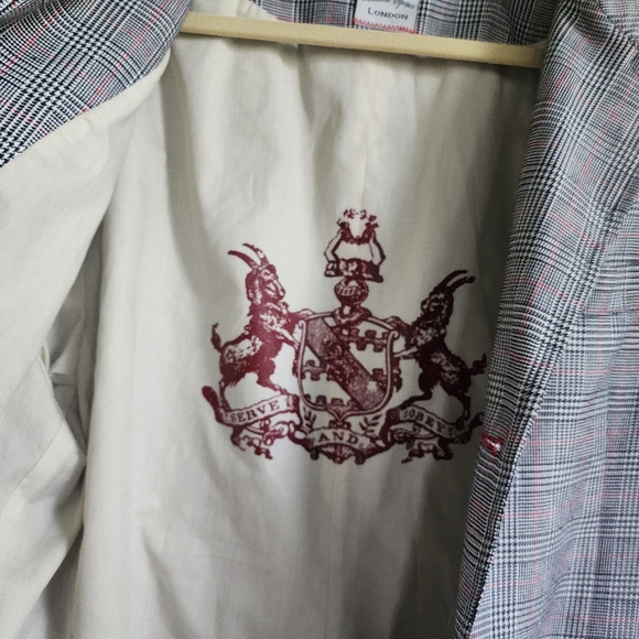 Maxwell Spence London Plaid Sport Coat - Picture 6 of 10